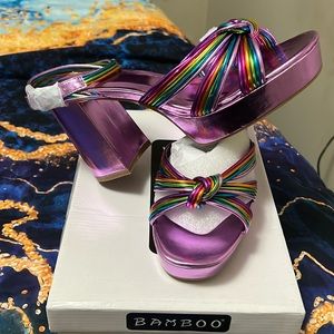 Bamboo new cute shoes